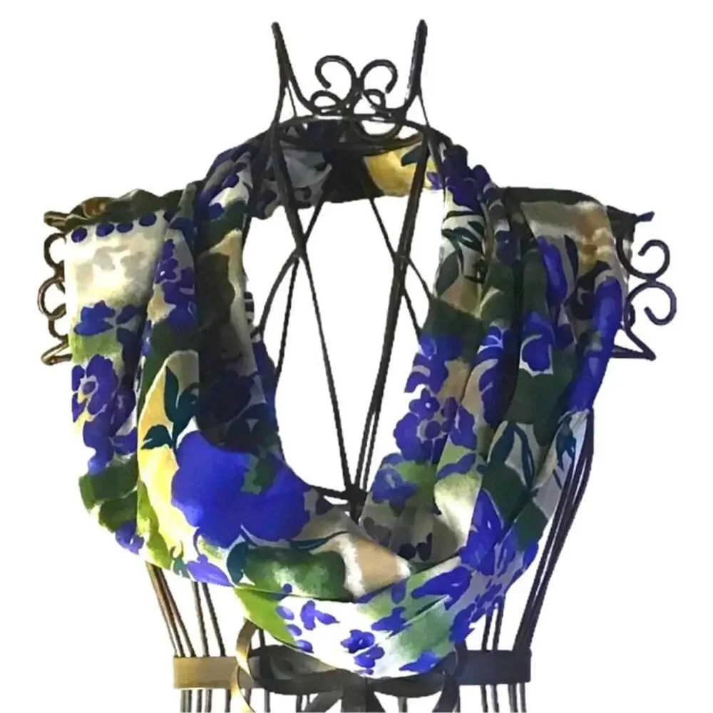 Kathie Lee Floral Scarf